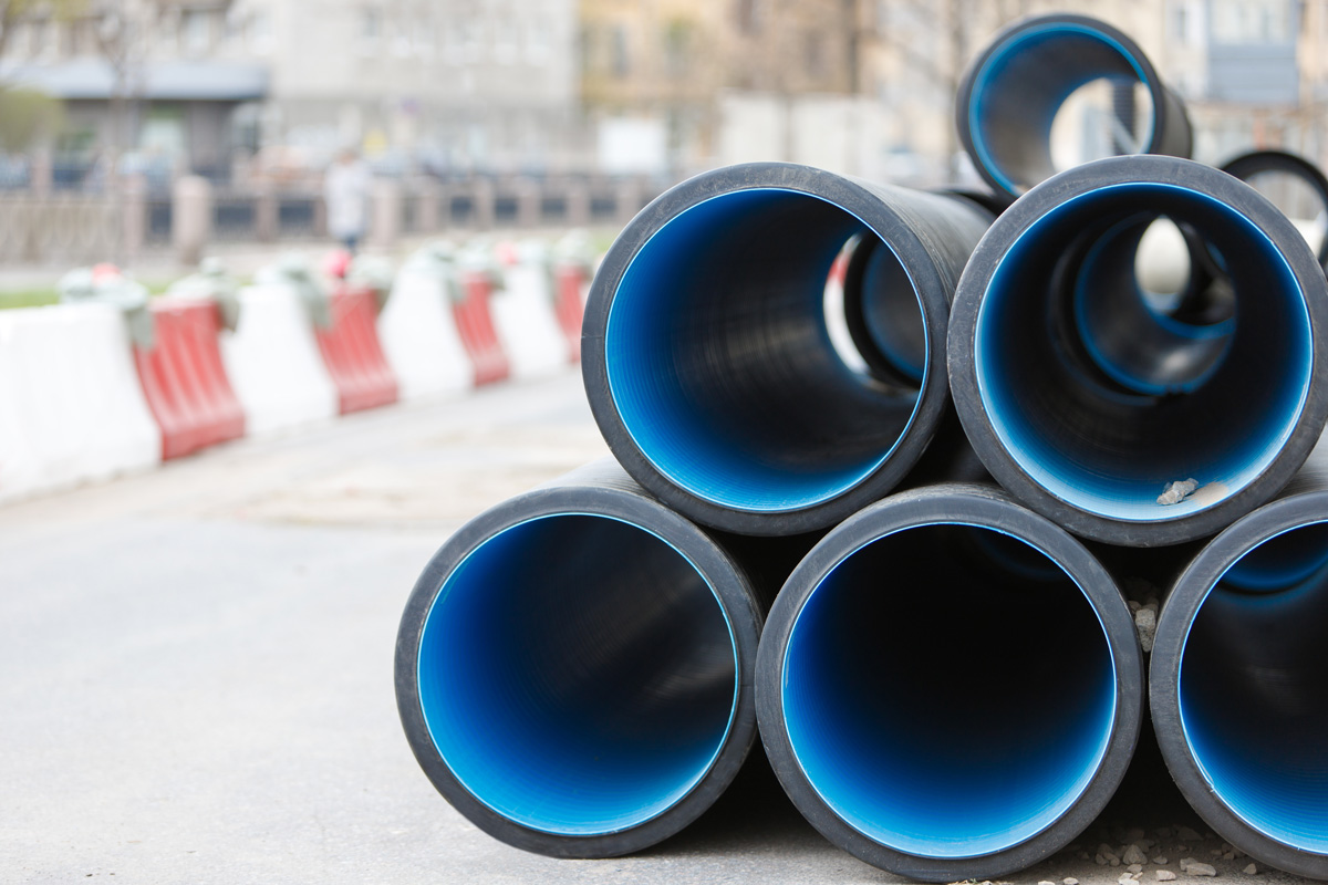 City water pipes